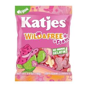 Katjes Vegan Wild Free Foam Gummy Candy 3-Pack