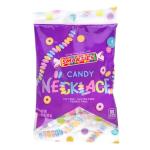 Vegan Fruit Flavored Smarties Candy Necklaces - 4 Pack