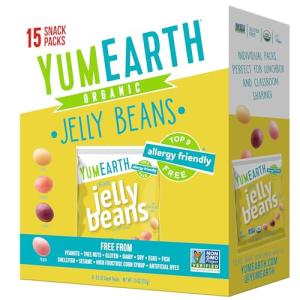 YumEarth Organic Fruity Jelly Beans - 15 Packs