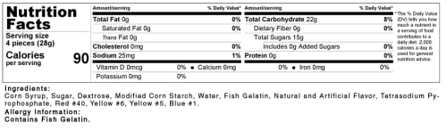 Colorful Kosher Marshmallows - Multi Fruit Pack