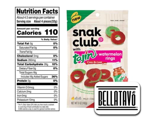 Fruit Rings Candy Bundle - Tajin Gummy Rings