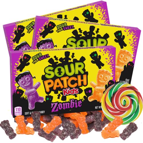 Sour Patch Kids Zombies Halloween Candy Pack