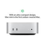 Apple Mac mini Desktop Computer with M4 Pro chip with 12 core CPU and 16 core GPU: Built for Apple Intelligence, 24GB Unified Memory, 512GB SSD Storage, Gigabit Ethernet. Works with iPhone/iPad