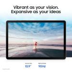 SAMSUNG Galaxy Tab S10 Lite, AI Tablet, 6GB Memory, 128GB Storage, 10.9" 90Hz display, S Pen Included, Long Battery Life, Grey, 3 Year Extended Warranty (UK Version)