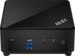 MSI Cubi 5 Desktop: Intel Core i7-1255U, Intel Iris Xe Graphics, 16GB Memory, 1TB SSD, WiFi 6E, Win 11 Pro: Black 12M-265US