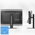MSI Modern AM273Q AI AIO Desktop: 27" QHD, Intel Core 7-155H, 32GB Memory, 1TB M.2 NVMe SSD, WiFi 6E, BT 5.3, Black, Windows 11 Home: 1UM-038US