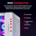 Skytech King 95 Gaming PC Desktop, Ryzen 7 7700X 4.5 GHz (5.4GHz Turbo), NVIDIA RTX 5070 Ti 16GB, 2TB Gen4 NVMe SSD, 32GB DDR5 RAM 6000 RGB, 850W Gold ATX 3 PSU, 360mm ARGB AIO, Wi-Fi, Win 11