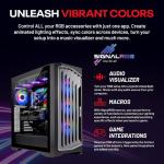 Skytech Gaming Legacy 4 Desktop PC, Ultra 9 285K 3.7 GHz(5.7 GHz Turbo), NVIDIA RTX 5080 16GB, Z890 Board, 2TB Gen4 NVMe SSD, 64GB DDR5 RAM 6000, 1000W Gold ATX 3 PSU, 420mm ARGB AIO, Wi-Fi, Win 11