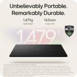 LG gram Pro 17Z90TR-E - 17 inch 2.5K 144Hz VRR, Ultra-Lightweight Laptop, Intel Core Ultra 7 255H, NVIDIA GeForce RTX 5050, 32GB RAM, 1TB SSD, Windows 11 Home, Copilot, Hybrid AI, Black (2025)