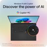 LG gram 17Z90TL - 17 Inch 2.5K IPS Ultra-Lightweight Laptop, Intel Core Ultra 7 258V 47TOPS NPU - EVO Edition, 32GB RAM, 1TB SSD, Windows 11 Home, gram Hybrid AI, Copilot+ PC, Black (2025)