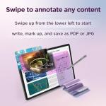 Lenovo Idea Tab Pro Android Tablet | 12.7 inch Full HD Display | MediaTek Dimensity 8300 | 256GB | Wi-Fi 6 | 8GB RAM | Luna Grey + Pen