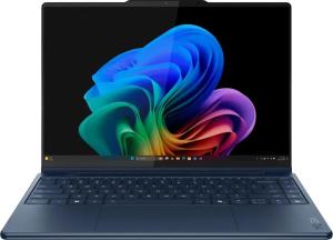 Lenovo Yoga 9i 2-in-1 Aura Edition 14" Copilot+ Laptop (2025) - Intel Ultra 7 258V 8-Core, 32GB RAM, 1TB M.2 NVMe SSD, 14.0" 2.8K OLED Touchscreen 1100-Nits, Windows 11 Pro - Cosmic Blue