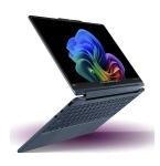 Lenovo Yoga 9i Aura Edition HIGH Performance 2-in-1 Laptop 14.0" Touchscreen OLED 2.8K Display (Intel Ultra 7-258V, 32GB LPDDR5X, 1TB SSD, Backlit KB, Fingerprint, Win11Pro) w/DKZ USB Port Expander