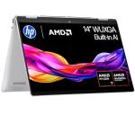 HP Envy x360 14" 2in1 Laptop, AMD Ryzen 7-8840HS Processor, AI Enhanced, 16 GB RAM, 1TB SSD, AMD Radeon Graphics, WUXGA IPS Touchscreen, Up to 14hrs 45 battery, Win 11, Glacier Silver, 14-fa0000sa