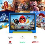 HotLight Kids Tablet 10 inch Android 14 Octa-Core, 8GB RAM+64GB ROM, 1280 * 800 IPS, 5MP+8MP Dual Camera, 5000mAh, Parental Control, WiFi 6/BT 5.3, Child Tablet with Protective Case(Blue)