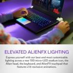 Alienware X16 R2 Gaming Laptop - 240Hz 3ms QHD+ Display, Intel Core Ultra 9-185H, 32GB LPDDR5X RAM, 1TB SSD, NVIDIA GeForce RTX 4080 12GB GDDR6, Windows 11 Home, Onsite Service -