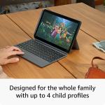 Amazon Fire Max 11 tablet (newest gen), productivity bundle with Keyboard Case, Stylus Pen, octa-core processor, 4 GB RAM to do more throughout your day, 128 GB, Grey, without Ads