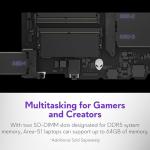 Alienware 16 Area-51 Gaming Laptop AA16250-16 WQXGA 240Hz Display, Intel Core Ultra 9-275HX, 32GB DDR5 RAM, 1TB SSD, NVIDIA GeForce RTX 5070Ti, Windows 11 Home, Onsite Service - Liquid Teal