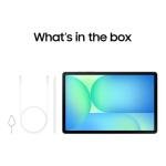 Samsung Galaxy S10 FE Android Tablet, Wifi, 128GB Storage, 8GB Memory, 10.9" Display, S Pen included, Long lasting Battery, Grey, 3 Year Extended Warranty (UK Version)