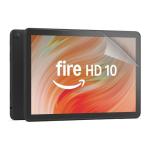 Amazon Fire HD 10 tablet, built for relaxation, 10.1" vibrant Full HD screen, octa-core processor, 3 GB RAM, 64 GB, Black, with adverts and All New, Anti-Glare Screen Protector (2 pack)