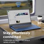 Lenovo IdeaPad Slim 3 Chromebook | 14 Inch FHD Laptop | MediaTek Kompanio 520 | 4GB RAM | 64GB eMMC | Chrome OS | Abyss Blue