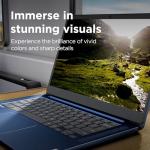 Lenovo IdeaPad Slim 3 Chromebook | 14 Inch FHD Laptop | MediaTek Kompanio 520 | 4GB RAM | 64GB eMMC | Chrome OS | Abyss Blue