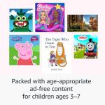Amazon Fire HD 8 Kids tablet (Peppa Pig, limited edition), ages 3–7 | Includes ads-free books, games and videos, 8" HD screen, parental controls, 13-hr battery, 32 GB, Pink