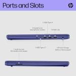 HP Stream 14" Laptop | Intel N4120 Processor | 4 GB RAM | 128 GB SSD | Intel UHD Graphics | HD Display | Dual Speakers | Microsoft 365 Personal 12 month included | Win 11 | Indigo Blue | 14s-dq0033sa