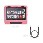 Amazon Fire HD 8 Kids tablet (Peppa Pig, limited edition), ages 3–7 | Includes ads-free books, games and videos, 8" HD screen, parental controls, 13-hr battery, 32 GB, Pink