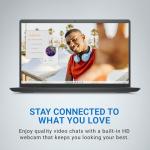 Dell Inspiron 15 3535 15.6 inch FHD+ (1920 x 1080) Laptop, AMD Ryzen 5 7520U Processor, AMD Radeon Graphics, 8GB RAM, 512GB SSD, Windows 11 Home, English Keyboard, Carboon Black