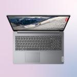 Lenovo IdeaPad 1 | 15 inch Full HD Laptop | AMD Ryzen 5 7520U | 16GB RAM | 512GB SSD | Windows 11 Home in S mode | Cloud Grey