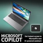 acer Aspire Go 15 AG15-32P Laptop - Intel N150, 8GB, 128GB UFS, Integrated Graphics, 15.6" Full HD, Windows 11, Silver