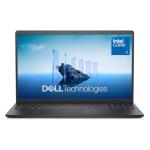 Dell 15 Laptop DC15250 15.6" FHD (1920 x 1080) 120 Hz, Intel Core 3 100U Processor, Intel UHD Graphics, 8GB RAM, 512GB SSD, Windows 11 Home - Carbon Black