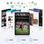 SVITOO Android 16 Tablet 11 Inch with Gemini AI, 20GB RAM 128GB ROM, 90Hz IPS Display, Fast T7250 Octa-Core, 8800mAh, 13MP+8MP Camera, Widevine L1, 5G WiFi, GPS, Case Included – Gray