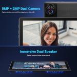 MUISOO Tablet 10 Inch Android 15, Tablets 16GB RAM 1TB Expandable, Android Tablet 1332 * 800 HD, 5G WiFi, BT5.4, 5MP Dual Camera, Tab PC 5000mAh Battery, GMS Widevine L1 (Black)