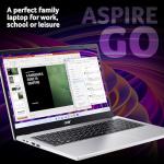 Acer Aspire Go 15 AG15-71P Laptop - Intel Core i5-13420H, 8GB, 512GB SSD, Integrated Graphics, 15.6" Full HD, Windows 11, Silver