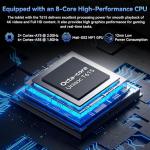 Tablet 2026 World's First Android 16 Tablet with Gemini AI, 11 Inch FHD Display, 24GB RAM 128GB ROM /2TB TF, T7250 CPU+13MP Camera, 8000mAh, Widevine L1, 2 in 1 Tablets with Keyboard Mouse Stylus