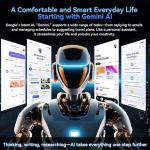 Tablet 2026 World's First Android 16 Tablet with Gemini AI, 11 Inch FHD Display, 24GB RAM 128GB ROM /2TB TF, T7250 CPU+13MP Camera, 8000mAh, Widevine L1, 2 in 1 Tablets with Keyboard Mouse Stylus