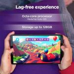 Lenovo Tab One Android Tablet | 8.7 inch HD Display | MediaTek Helio G85 | 4GB RAM | 64GB | Wi-Fi 5 | Clear Case