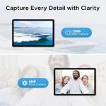 DOOGEE Newest Android 16 Tablets, U11 11 Inch Tablet with Gemini AI, 16GB+128GB/2TB, 8580mAh, Unisoc T7200, 5G WiFi Android Tablets | Widevine L1 | Bluetooth 5.0 | 13MP+5MP | GPS | OTG - Black