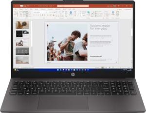 HP 250 G10 Intel Core i5-1334U Laptop 15.6" Full HD 16GB DDR4-SDRAM 512GB SSD Windows 11 Pro - Dark Ash Silver - AK9T1AT#ABU