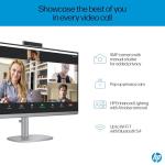 HP OmniStudio X 27” All-in-One Desktop PC | Intel Core™ Ultra 5 125H Processor | 16 GB RAM | 1 TB SSD | Intel Arc™ Graphics | 4K UHD Display | Windows 11 | Poly Studio | Meteor Silver | 27-cs0004na