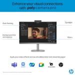 HP OmniStudio X 27” All-in-One Desktop PC | Intel Core™ Ultra 5 125H Processor | 16 GB RAM | 1 TB SSD | Intel Arc™ Graphics | 4K UHD Display | Windows 11 | Poly Studio | Meteor Silver | 27-cs0004na