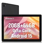 Byxsb Tablet 10 Inch Android 15 Tablets 1280x800 HD IPS Touchscreen Octa-Core Processor 20 GB RAM + 64 GB ROM (Expand to 1TB) 5 MP + 8 MP Dual Camera 5000 mAh Battery (Black)