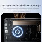 Tivique 2026 15.6 Inch Laptop with Ryzen 4300U Processor up to 3.7GHz (Beat N100/N150) 16GB RAM DDR4 + 512GB M.2 SSD with 11 Pro Installed, FHD, HDMI, BT5.2, USB3.2, Type-C, 54.7Wh Battery, WiFi 5