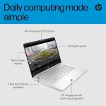 HP 14" Laptop | Intel Core i7-1255U Processor | 16 GB RAM | 512 GB SSD | Intel Iris Xe Graphics | FHD Display | Up to 8hrs battery | Windows 11 | Dual Speakers | Natural Silver | 14s-dq5007sa