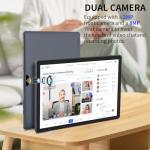 PRITOM 10 inch Android WiFi Tablet, 64GB ROM, 1024GB Expand, Quad Core Processor, HD IPS Screen, 6000mAh Battery, Dual Camera, WiFi, Bluetooth, Tablet