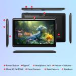 VASOUN 7 inch Tablet, Android 13 with 32GB ROM, Tablet PC with Quad Core Processor, GMS Certified WiFi Dual Camera, Portable Tablets with Case