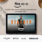 Amazon Fire HD 10 tablet (newest gen), built for relaxation, 10.1" vibrant Full HD screen, octa-core processor, 3 GB RAM, up to 13-h battery life, (2023 release), 32 GB, Ocean, with adverts