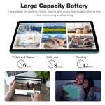 PRITOM 10 inch Android WiFi Tablet, 64GB ROM, 1024GB Expand, Quad Core Processor, HD IPS Screen, 6000mAh Battery, Dual Camera, WiFi, Bluetooth, Tablet